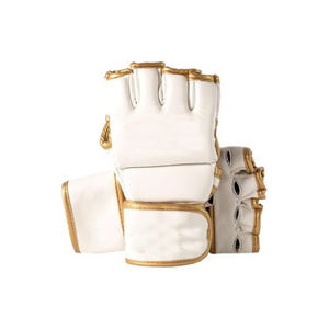 ถุงมือฝึกชกมวยมวยไทยสำหรับฝึกชกมวยต่อสู้หนังทนทาน MMA - Product Image 1