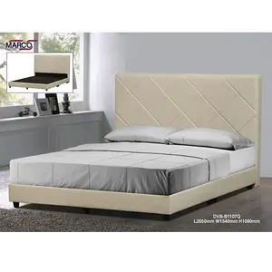 Divan-lit Divan moderne en PVC, 5 pieds, de haute qualité, modèle simple, vente en gros