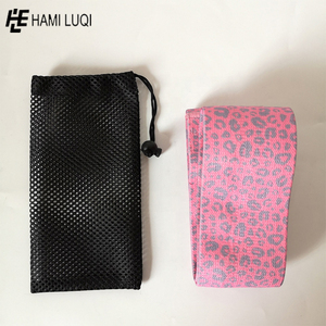 2024 Wholesale Factory Custom Printed Hip Circle <b>Band</b> Booty <b>Band</b> Glute <b>Band</b> Fabric <b>Elastic</b> Resistance with Rubber Logo - Product Image 6