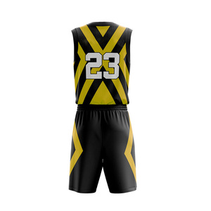Kit de baloncesto personalizado para hombre, uniforme de baloncesto de alta calidad con diseño de sublimación - Product Image 6