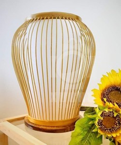 100% Handmade Chiếu Sáng Trong Nhà, Đèn Tre Trang Trí Nhà Bếp Chụp Đèn Mây - Product Image 2