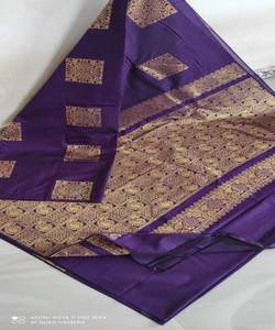 Banarasi Soie Jacquard Saree avec Chemisier Femmes Porter Dames Fête Festival Usage Quotidien Doux Coton Soie Sari En Gros Bas Prix Alphanumero - Product Image 4