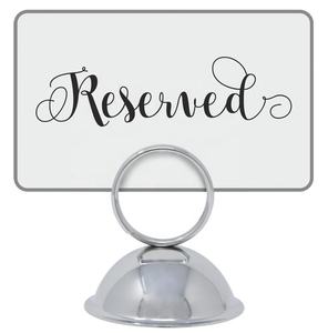 Hot Sale stainless steel <b>Card</b> Holder <b>Display</b> <b>Stand</b> Menu <b>Card</b> Holder for Handmade Polished Office Showroom <b>Card</b> Holder - Product Image 2