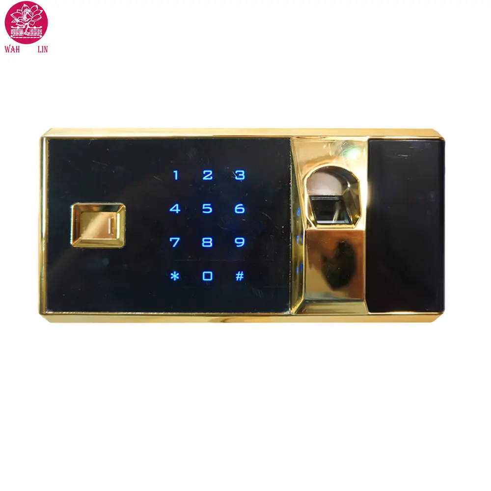 Цифровой замок для безопасности с дактилоскопическим паролем, ЖК цифровой экран и программируемая клавиатура, безопасный дверной замок, заводская цена, безопасные детали
