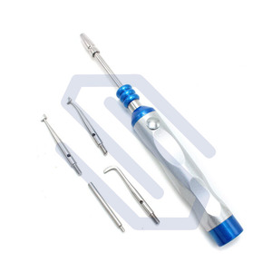 Pistola de removedor de corona automático para laboratorio Dental, instrumentos quirúrgicos de odontología portátiles con 3 cabezales, de acero inoxidable, CE - Product Image 3