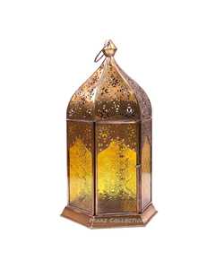 Linterna marroquí de estilo moderno, decoración navideña para interiores y exteriores para el hogar, mesa de boda, centro de mesa, soporte de luz de té para Ramadán - Product Image 1