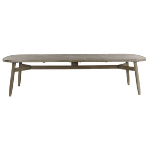 The best teak <b>wood</b> <b>dining</b> <b>table</b> furniture is suitable for indoor or outdoor <b>dining</b> rooms in a strong gray color. - Product Image 5