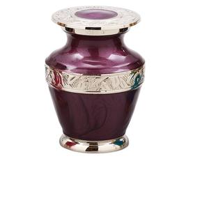 Top Quality Cremation Urns Metal Low Prices <b>Keepsake</b> Cremation Urns Used <b>for</b> Human <b>Ashes</b> Made in India - Product Image 3