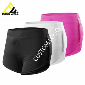 2020 New Model Plus Size Breathable Summer Sports Shorts Stylish Elastic Patchwork Casual Wear Ladies Sexy Athletic Logo Pocket - Product Image 2