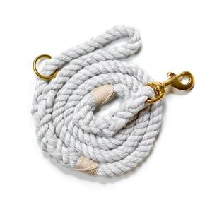 Colorful Ombre <b>Rope</b> Dog Leash <b>Light</b> Gray <b>Rope</b> Dog Leash - Product Image 1