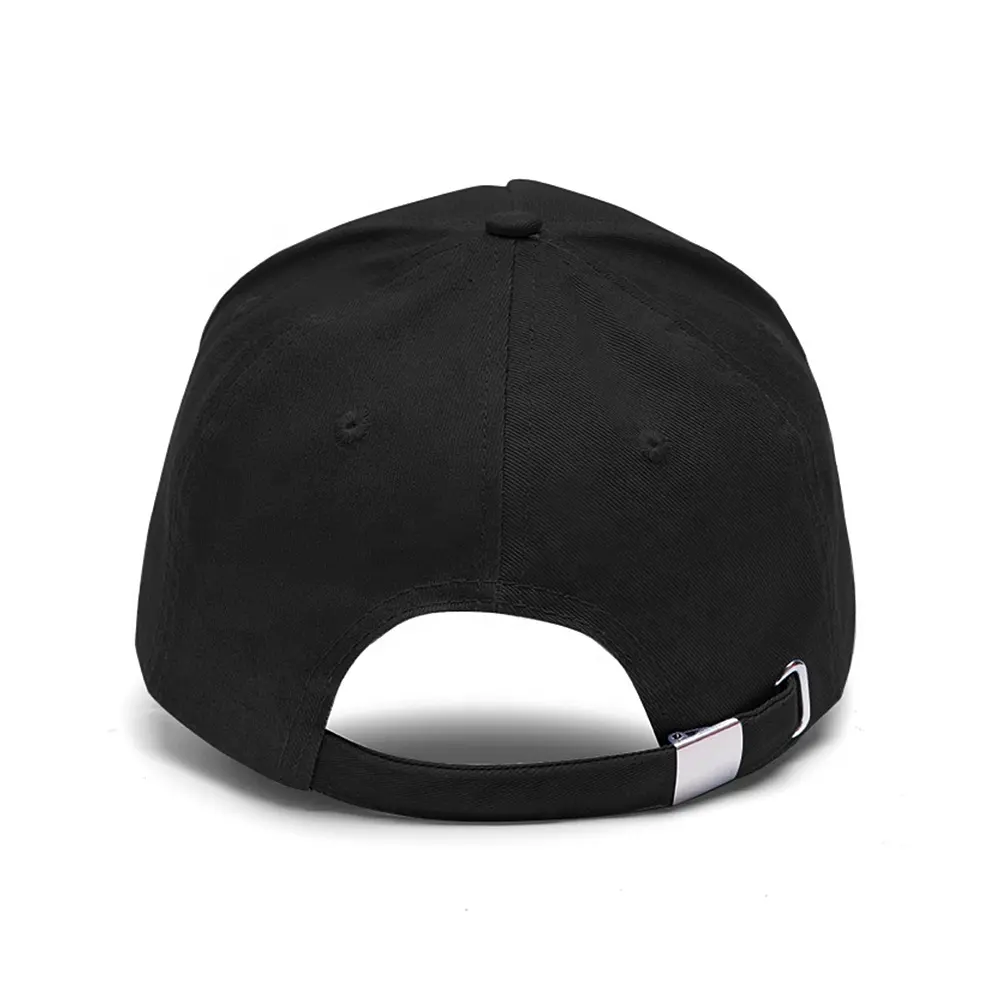Wholesale Factory 5 Panel Black Plain Custom Logo Sublimation 3D Embroidery Unisex Men' Women Dad Hat Sports Baseball Cap
