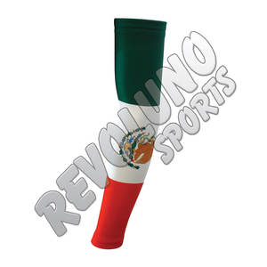 Mangas de Compresión para Brazos con Diseño Personalizado de la Bandera de EE. UU., Servicio OEM al por Mayor, Mangas de Alta Calidad con Agarre Elástico en la Parte Superior - Product Image 3