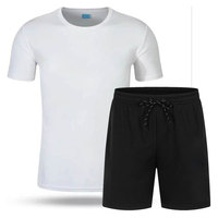 2022 été nouveau T-shirt à manches courtes pour hommes Shorts 2 pièces costume pour hommes vêtements décontracté sport à manches courtes costume hommes deux pièces