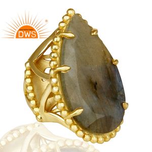 Bague empilable en argent sterling fait main avec pierre précieuse labradorite taille princesse pour femme, bijoux de mode avec certification - Product Image 2