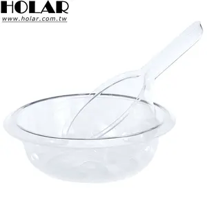 [Holar] Taiwan Made Handcrafted Transparent Wash Basin Water Ladle Bathroom Set