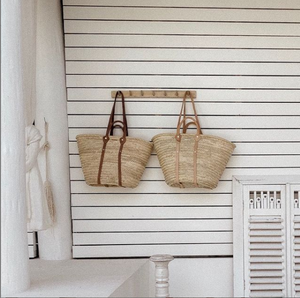 Panier marocain en paille personnalisé de haute qualité - Product Image 1