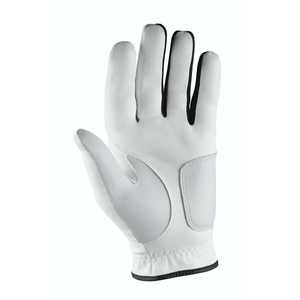 Nuevo de hombres Premium derecha/de la mano izquierda de cuero negro Color blanco Material de personalización - Product Image 2