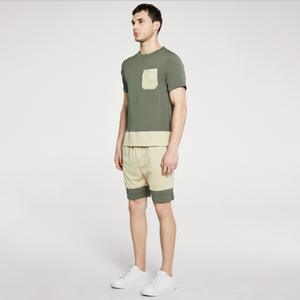 Haute qualité Meilleur vente/Offre Spéciale 100% coton Fabrication Personnalisé Homme T-shirt Et Shorts Slim Fit Écologique Homme Ensemble - Product Image 4
