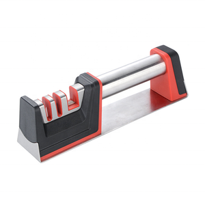 2020 piedra de <span class=keywords><strong>afilar</strong></span> para cuchillos superventas con empuñadura de mano afilador de cuchillos de 2 etapas directo de suministro de fábrica - Product Image 1