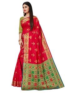 Banarasi — collection de fleurs en organza pour femmes, banarasi, design festive, pour fête et mariage, collection sari, 2021 - Product Image 6