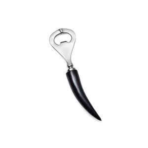 Abridor de botellas con bocina, abrebotellas hecho a mano con mango de bocina Natural, venta al por mayor por Axiom, acentos para el hogar - Product Image 2