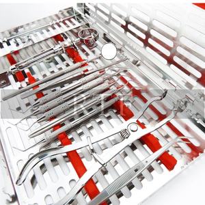 ชุดเครื่องมือทันตกรรม14ชิ้นสำหรับใช้ในงานทันตกรรมวัสดุเหล็กแบบแมนนวลพร้อมเทปคาสเซ็ต - Product Image 2