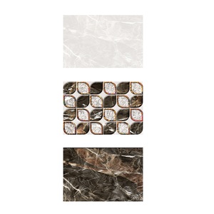 Carreaux muraux brillants en céramique aspect bois brun foncé 300x450mm - Product Image 6