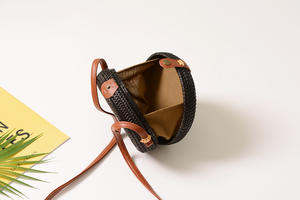 El más vendido, bolsos de playa Bali de ratán hechos a mano con estilo a la moda, bolsos de ratán para mujer, forma personalizada - Product Image 5