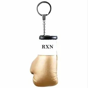 Porte-clés de boxe, équipement promotionnel RXN fabriqué en inde, Mini porte-clés de boxe autographié