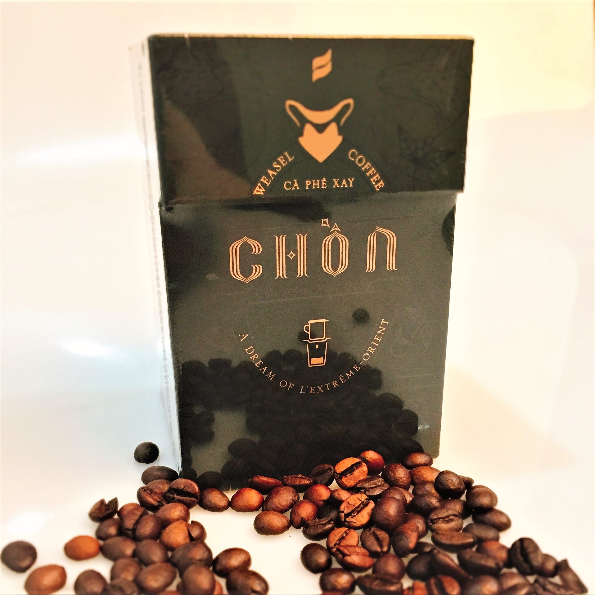 Настоящие кофейные зерна Weasel Kopi Luwak высшего качества