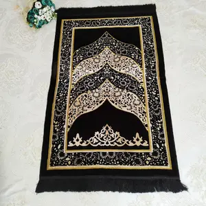 Neue Sublimation Allover Printed Benutzer definierte Gebets matten Praying Rug Travel Muslim