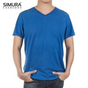 เสื้อยืดคอกลมแขนสั้นทรงหลวมสำหรับผู้ชาย ราคาพิเศษช่วงซัมเมอร์ รับออกแบบโลโก้ตามสั่ง หลายสี บริการ OEM - Product Image 1