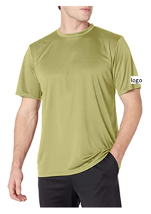 Camiseta de rendimiento para hombre, Camiseta 100% de poliéster importada, sin cierre, lavado a máquina - Product Image 4