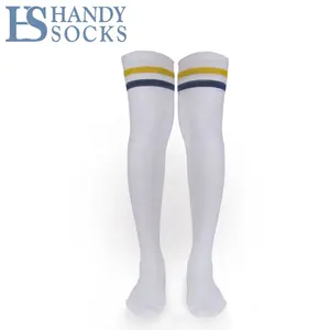 Fantastic Custom Cotton Thigh High Socks for Girl