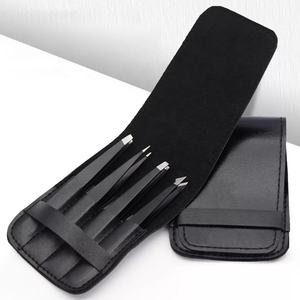 Ensemble de pinces à épiler en gros, lot de 5 pinces à épiler et ciseaux en acier inoxydable, ensemble de toilettage - Product Image 3