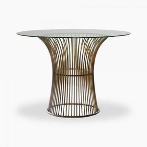 Table ronde décorative de meubles pour l'hôtel Table de salon et de restaurant Table noire Design moderne en métal Table de meubles de thé en fer - Product Image 6