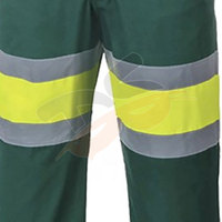 Combinaisons de sécurité réfléchissantes imprimées de logo personnalisé de haute qualité pour adultes uniformes de printemps en coton polyester polyamide