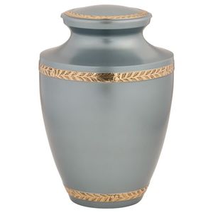 Urna conmemorativa de platino de dos tonos para adultos, cenizas funerarias humanas, cremación, estilo americano/europeo, almacenamiento de Metal grabado - Product Image 5