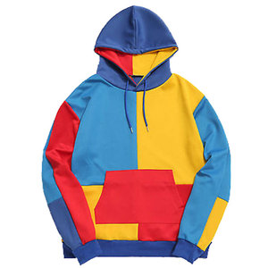 Sudaderas Unisex con Bloques de Colores, Novedad en Moda, Sudaderas para Hombre Hechas a Medida, Sudadera con Capucha de Alta Calidad para Hombre - Product Image 1