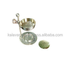 Brass Incense Resin <b>burner</b> <b>Oil</b> <b>burner</b> <b>Fragrances</b> <b>Oil</b> Difuser Adjustable Cup With Gold Finish Room Aroma - Product Image 3