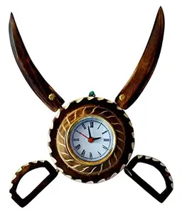 Часы с деревянным мечом