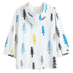 Personnalisé tout imprimé AOP grande taille sweats à capuche pour femmes nouvelle collection d'hiver à la mode longues techniques de lavage à capuche - Product Image 2