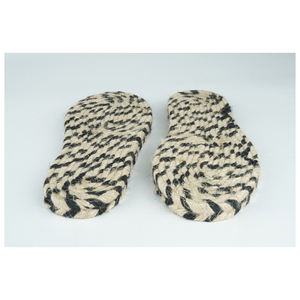 Material de yute personalizado de alta calidad, suelas hechas a mano, proveedor líder a bajo precio, exportador - Product Image 1