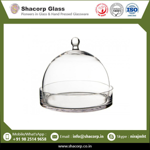 Cubierta de cúpula de cristal de bestia Cloche de cristal de Venta caliente con luces de cadena de cobre al mejor precio - Product Image 5