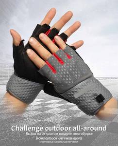 Gants demi-doigt pour hommes, équipement de sport, Fitness en plein air, d'équitation, vente en gros, - Product Image 6