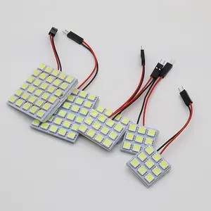 自動車部品インテリアルーフライト5050 smd adaptorT10 & 花飾り車LEDドームライト