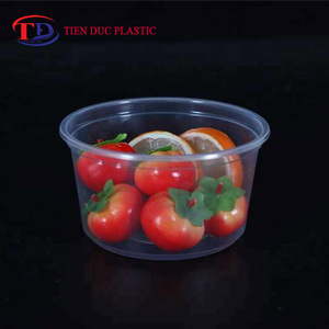 <b>Plastic</b> PP Food <b>Containers</b> <b>Lids</b> Transparent Stackable Airtight Keep Fresh Bpa Free Microwave Safe Modern Design Storage Box 0-1L - Product Image 6