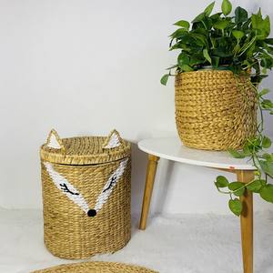 ตะกร้าเก็บของรูปสัตว์น่ารักคุณภาพสูงขายดีสำหรับเด็ก รูปทรงสุนัขจิ้งจอก ผลิตจากเวียดนาม - Product Image 6