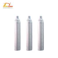 Cilindro de CO2 de Alta Presión Recargable DCEC DC-BE06 de 0.6L, de Grado Alimenticio, Fabricado en Aluminio AA6061, con Válvula, Certificado TPED ISO7866, en Oferta