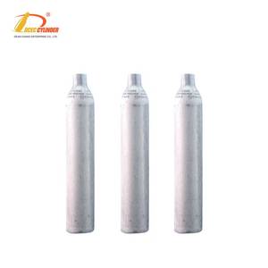 Cilindro de CO2 de Alta Presión de Aluminio de Grado Alimenticio Recargable de 0.6L con Válvula, en Oferta - Product Image 2